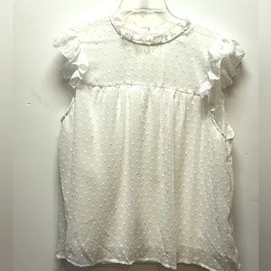 Shein Short Sleeve Sheer Tunic.  NWOT.  Size XLarge.